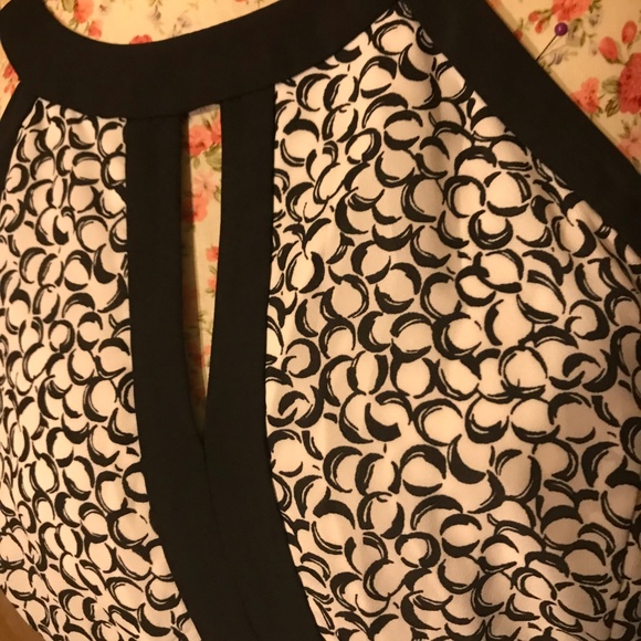 White House Black Market sun dress sz 6 - Picture 2 of 2